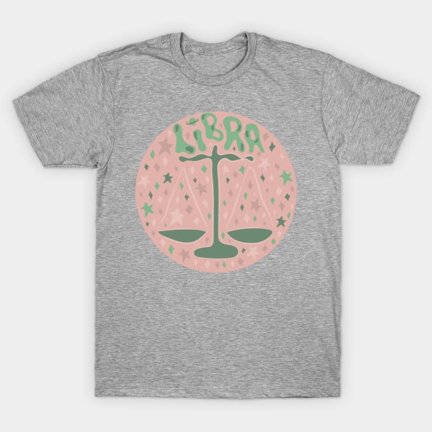 Libra T-Shirt by Doodle by Meg